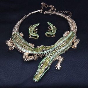 BUDDHA 3 pcs Sets, Zinc Alloy Gold Plated Fashionable Luxurious Sets